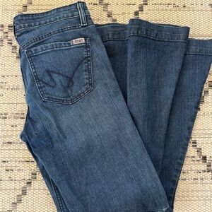 Cruel Girl Blue Flare & Wide Leg Jeans